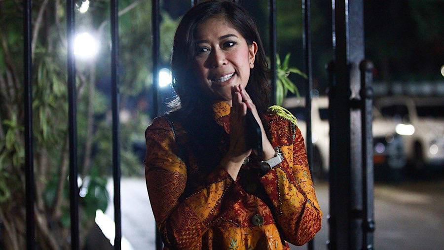 Meutya Hafid. (Bloomberg Technoz/Andre Kristianto).