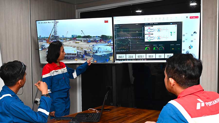 Canggih! Injeksi CO2 CCUS Pertamina di Sukowati Dilengkapi Sistem Digital 24 Jam (Pertamina)