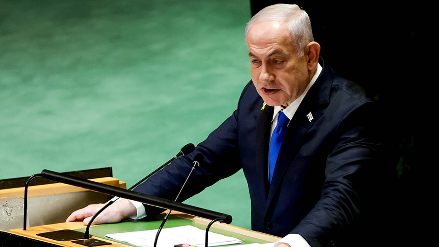 Benjamin Netanyahu. (Sumber: Bloomberg)