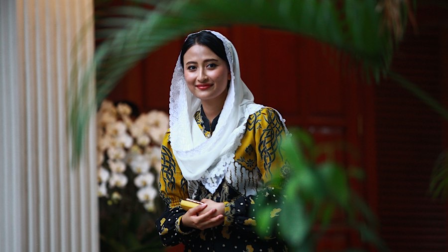 Politisi Partai Golkar Dyah Roro Esti Widya Putri di Kertanegara, Selasa (15/10/2024). (Bloomberg Technoz/Andrean Kristianto)
