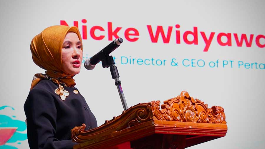 Direktur Utama Pertamina Nicke Widyawati (dok:Pertamina)