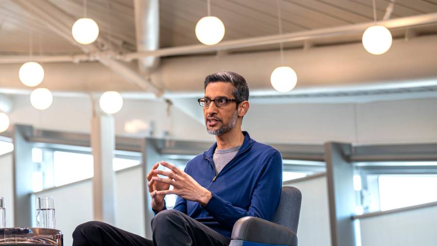 Sundar Pichai, CEO Google Alphabet. (Dok: Bloomberg)