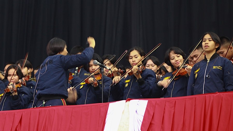 Segala persiapan dilakukan untuk memperlancar jalannya pelantikan presiden san wakil presiden. (Bloomberg Technoz/Andrean Kristianto)