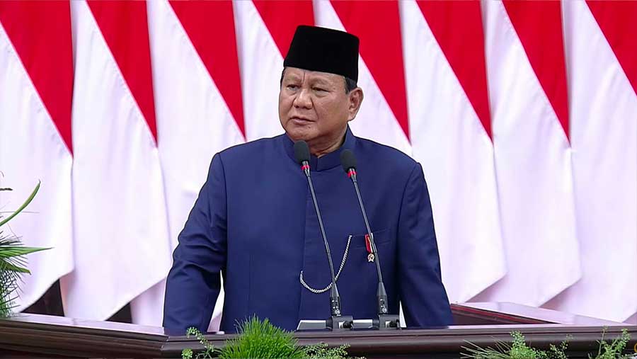 Pidato Perdana Presiden Prabowo Indonesia Swasembada Pangan 4-5 Tahun Lagi (MPR RI)