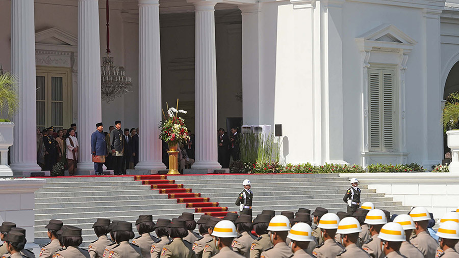 Inilah Momen Lepas Sambut Presiden RI (Foto: Humas Setkab)