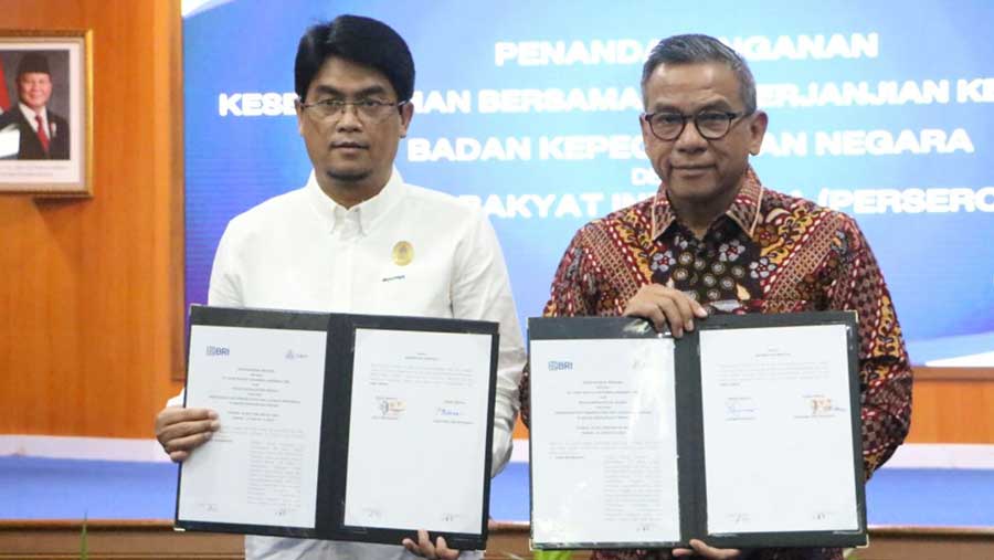 BKN Memperbarui Kerja Sama denganm BRI (BKN)