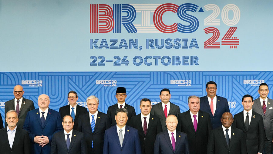 BRICS adalah kelompok informal yang awalnya beranggotakan Brasil, Rusia, India, RRT, dan Afrika Selatan. (Dok. Kementerian Luar Negeri)