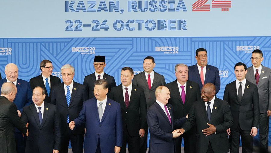 Menteri Luar Negeri RI Sugiono dalam pertemuan KTT BRICS Plus di Kazan, Rusia (24/10/2024). (Dok. Kementerian Luar Negeri)