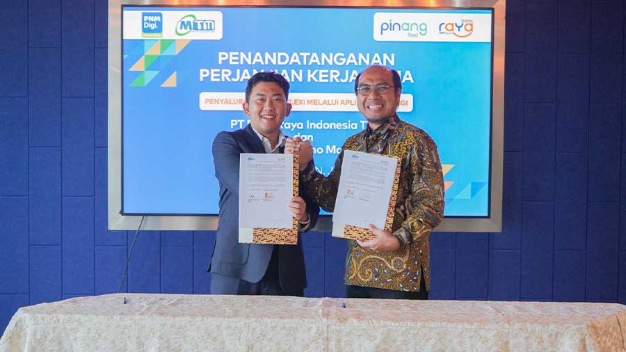 Bank Raya Bekerjasama dengan PT Mitra Tekno Madani, Hadirkan Pinjaman Berbasis Digital di PNM Digi Karyawan (Bank Raya)