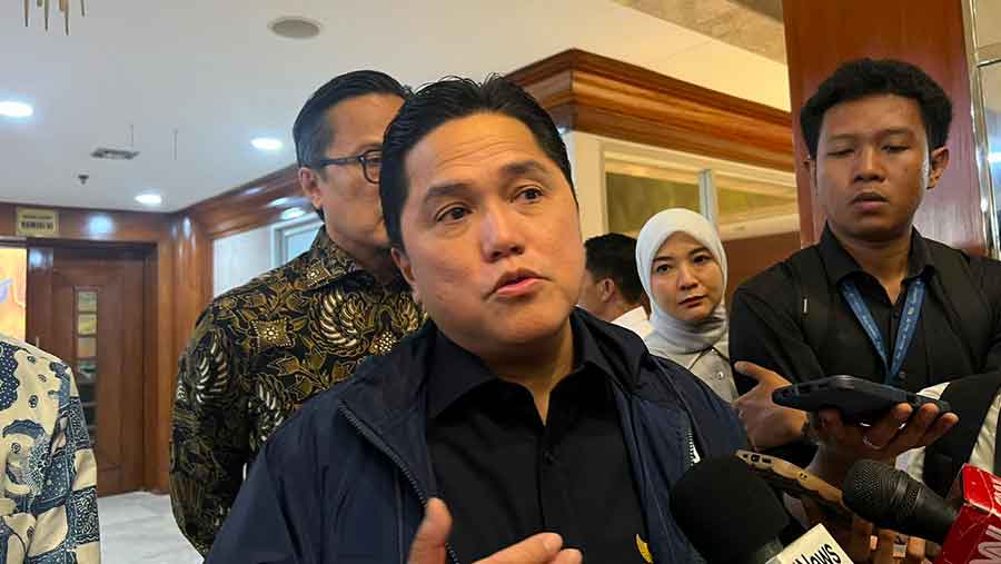 Menteri BUMN Erick Thohir (Bloomberg Technoz/Mis Fransiska)