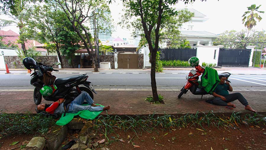 BPS juga menyatakan jumlah pengangguran di Indonesia hingga Agustus 2024 mencapai 7,47 juta orang. (Bloomberg T (Bloomberg Technoz/Andrean Kristianto)