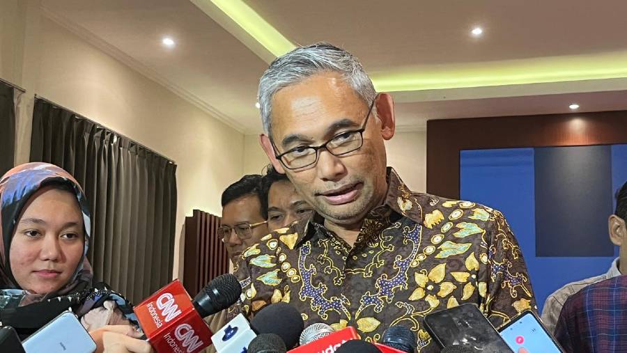 Direktur Jenderal Kekayaan Negara Kemenkeu, Rionald Silaban. (Bloomberg Techoz/Rosmayanti)