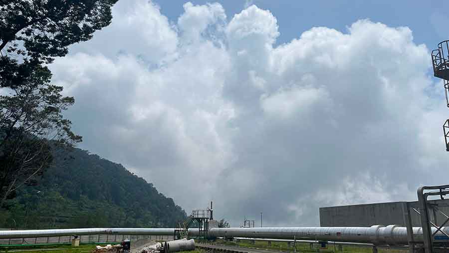 PLTP Patuha di Ciwidey, Jabar (Bloomberg Technoz/Rosmayanti)