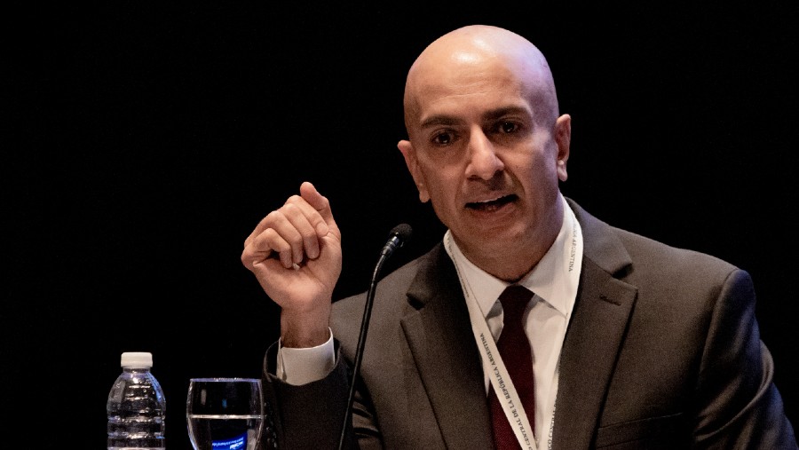 Gubernur Federal Reserve Bank of Minneapolis, Neel Kashkari. (Bloomberg)