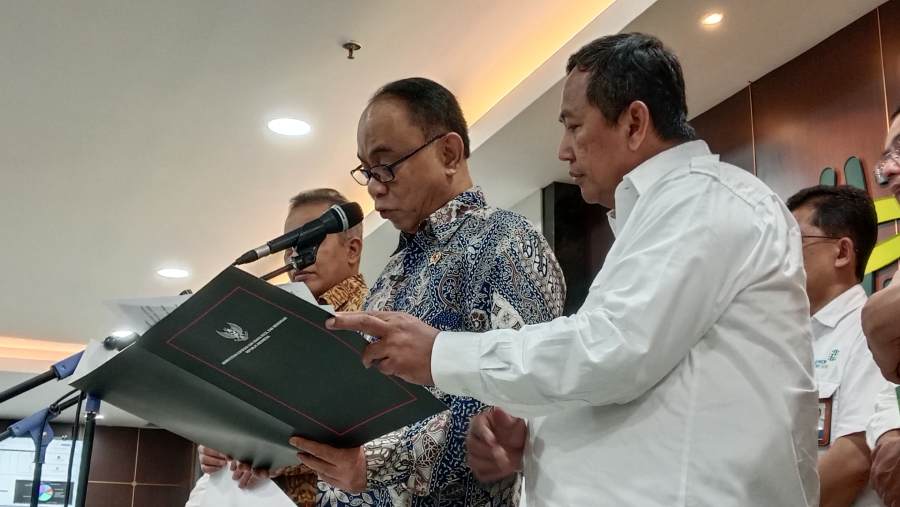 Menteri Koperasi Budi Arie. (Dok: Pramesti Regita/Bloomberg Technoz).