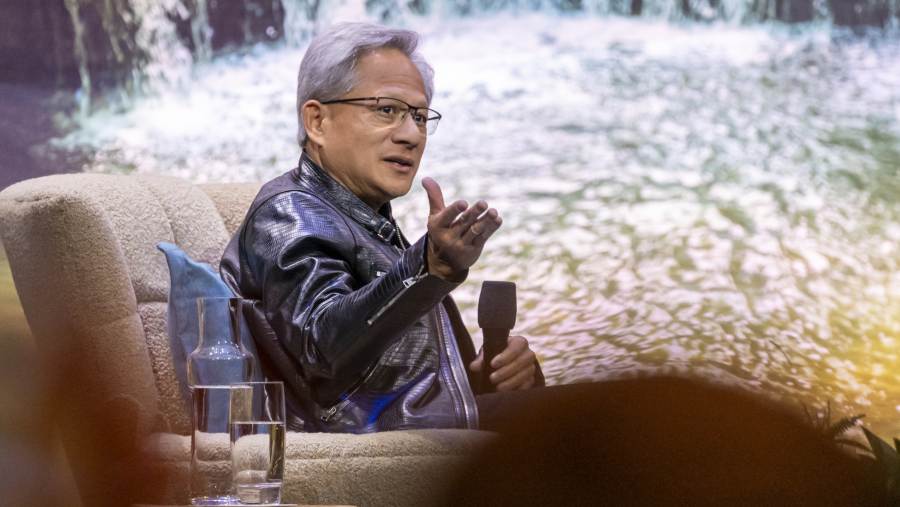 CEO dan Co-founder Nvidia Corp, Jen-Hsun Huang atau Jensen Huang. (Dok: Bloomberg)	
