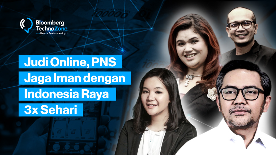 Judi Online, PNS Jaga Iman dengan Indonesia Raya 3x Sehari (Bloomberg Technoz)