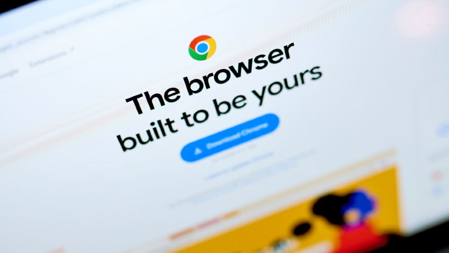 Browser milik Alphabet Google, Chrome. (Bloomberg)