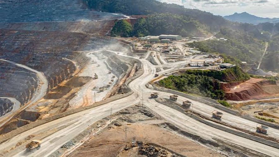 Kawasan pertambangan Amman Mineral Nusa Tenggara. (Dok. AMNT)