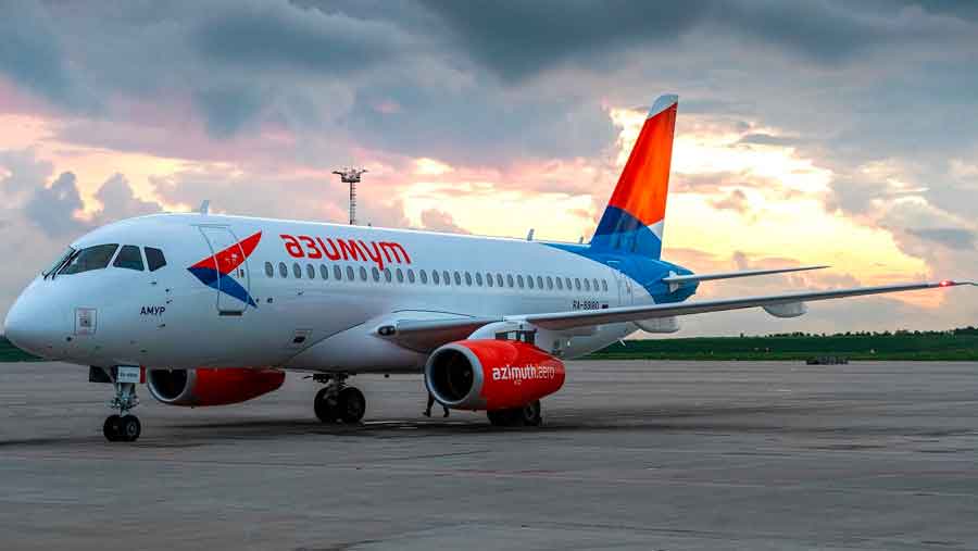 Sukhoi Superjet 100 Azimuth Airlines (Dok. Azimuth Airlines)