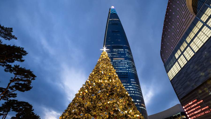 Lotte World Tower. (Bloomberg)