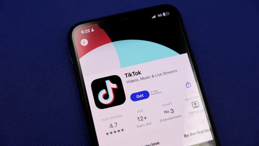 Platform media sosial TikTok/ (Bloomberg)