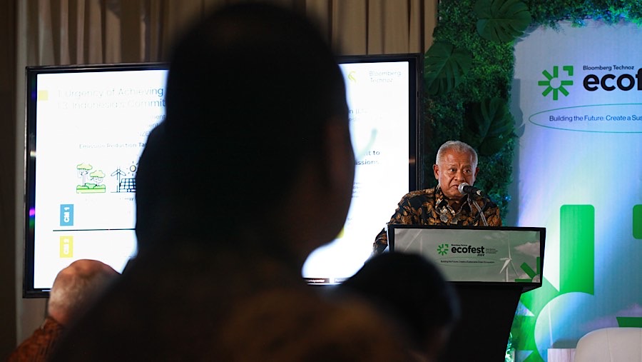 Ecofest 2024 mendiskusikan kebijakan dan kesiapan pemerintah dan pemangku kepentingan lain dalam menciptakan ekosistem untuk ekonomi hijau.