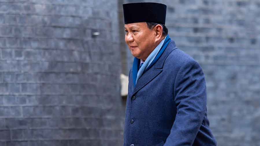 Presiden RI Prabowo Subianto (Betty Laura Zapata/Bloomberg)