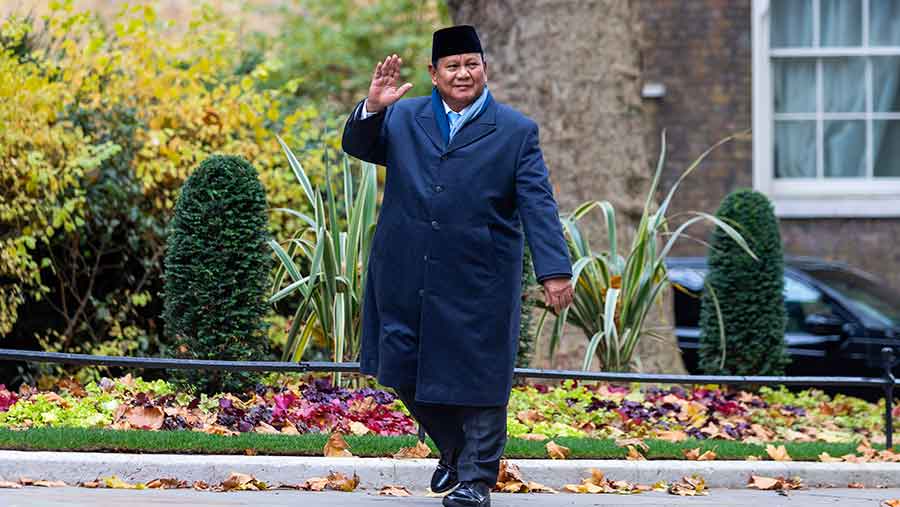 Presiden RI Prabowo Subianto (Betty Laura Zapata/Bloomberg)