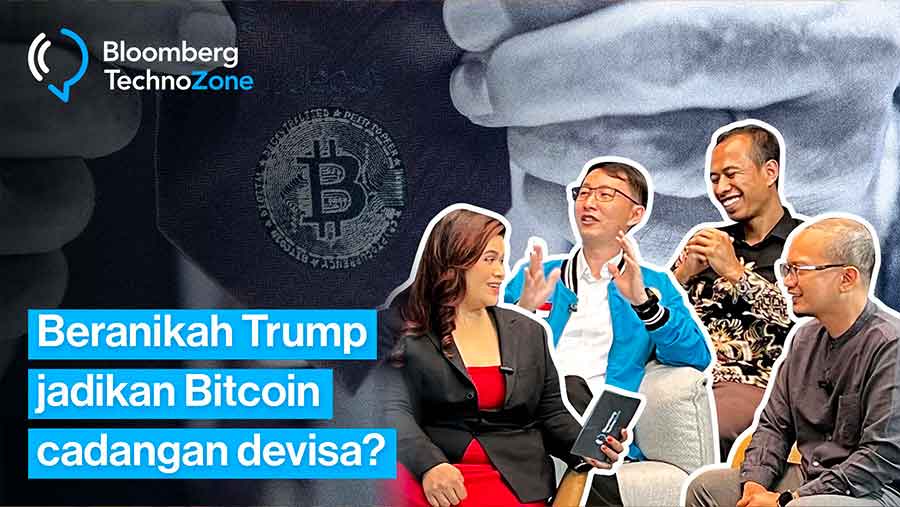 Bloomberg TechnoZone Beranikah Trump Jadikan Bitcoin Cadangan Devisa (Diolah)