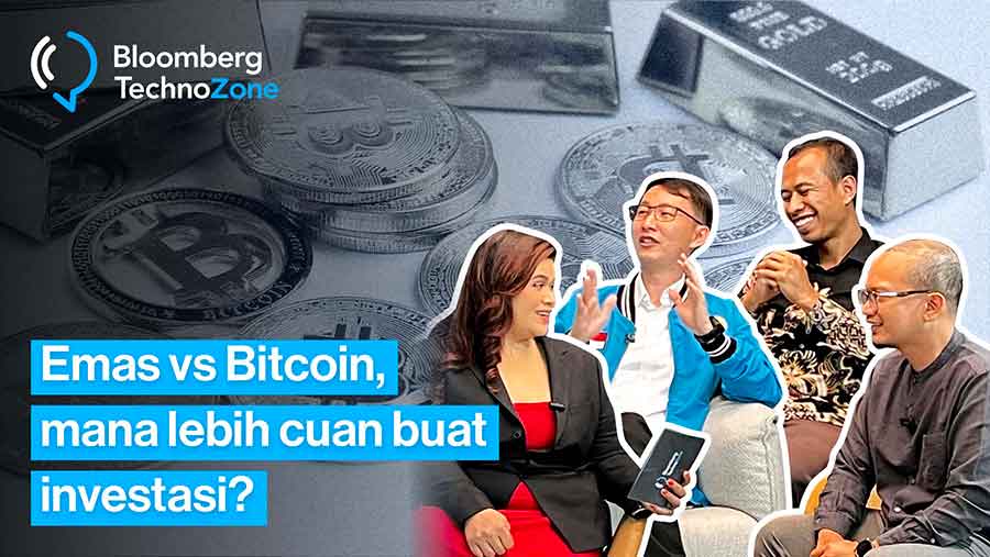 Bloomberg TechnoZone Emas Vs Bitcoin, Mana Lebih Cuan Buat Investasi (Diolah)