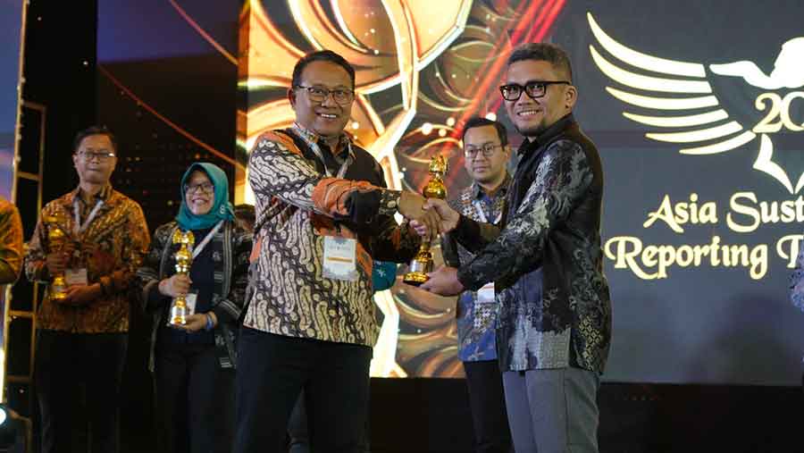 Sustainability Report Pertamina NRE Raih Penghargaan Gold Rating Tingkat Asia 2024 (Pertamina)