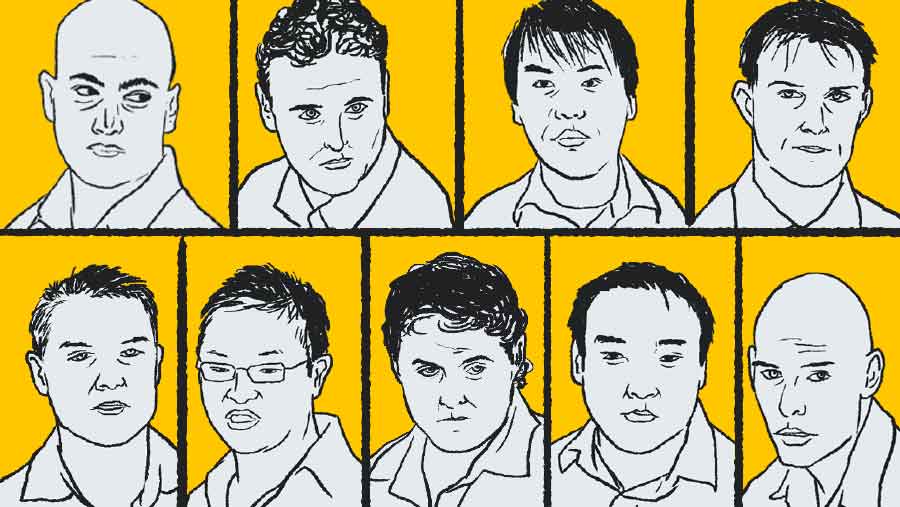 Ilustrasi Bali Nine (Bloomberg Technoz/Asfahan)