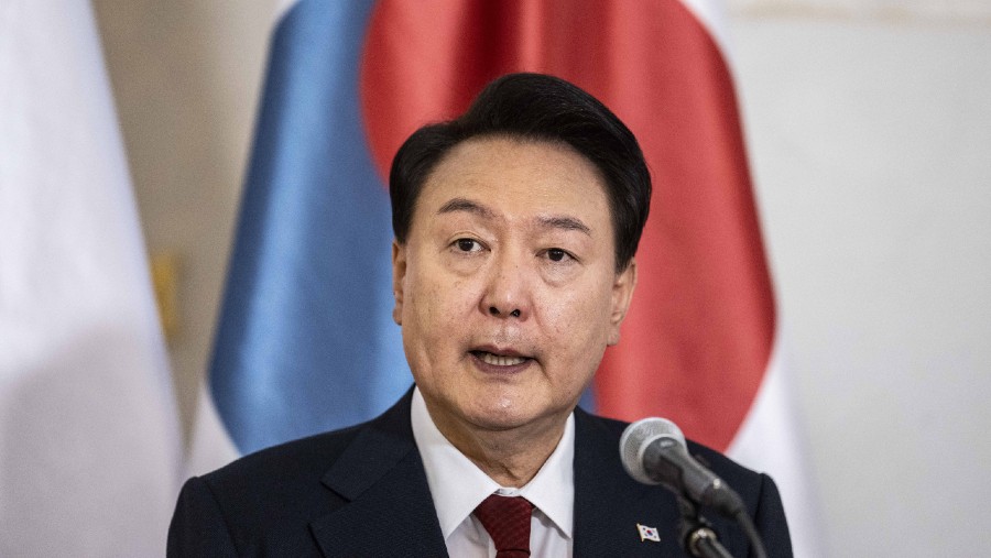 Presiden Korsel Yoon Suk Yeol. (Bloomberg)