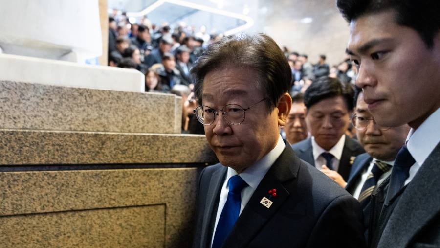 Pemimpin oposisi utama Korea Selatan, Lee Jae-myung. (Bloomberg)