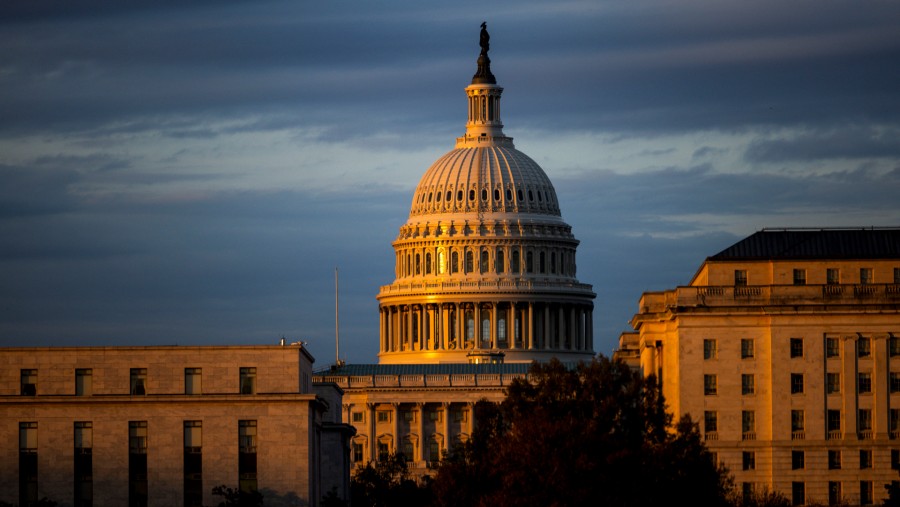 Gedung Kongres AS di Washington, D.C. (Tierney L Cross/Bloomberg)