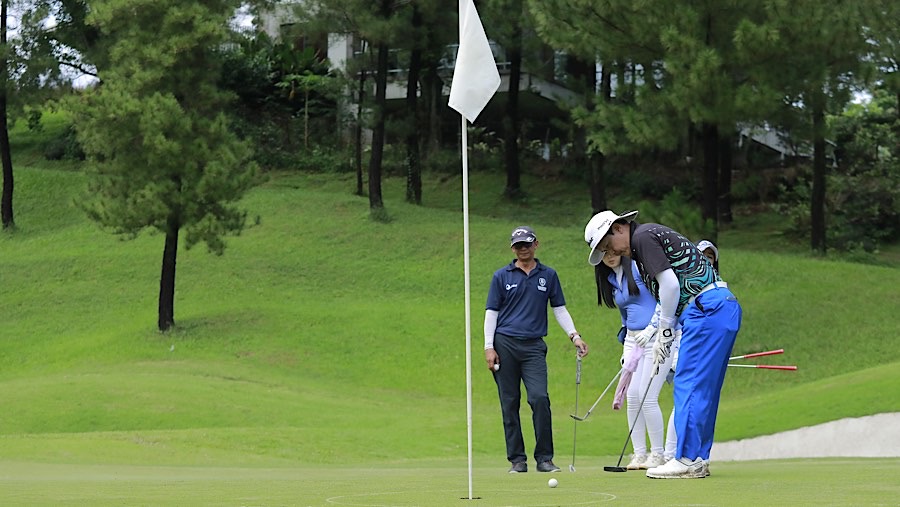 Peserta Bloomberg Technoz Year End Executive Golf Tournament 2024, Jumat (20/12/2024). (Bloomberg Technoz/Andrean Kristianto)