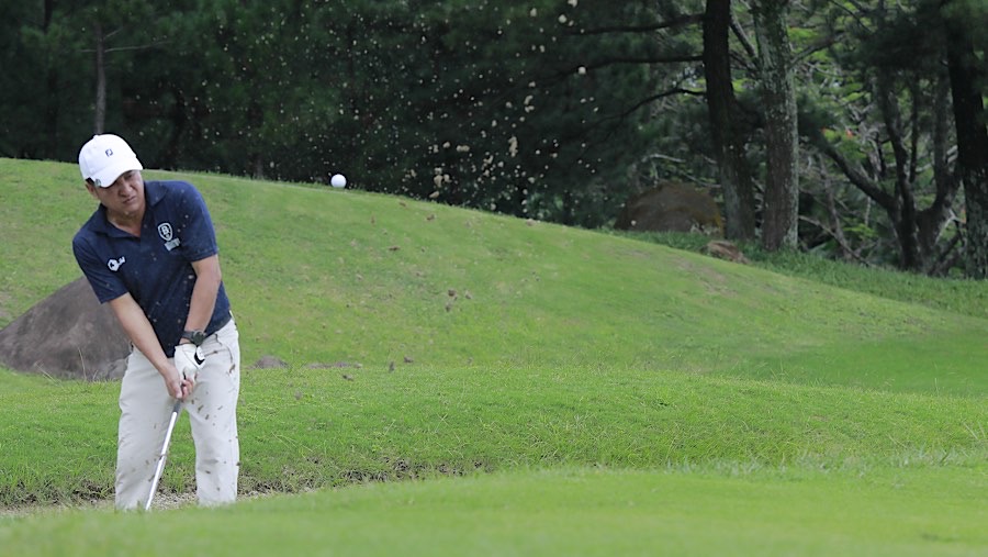 Peserta Bloomberg Technoz Year End Executive Golf Tournament 2024, Jumat (20/12/2024). (Bloomberg Technoz/Andrean Kristianto)