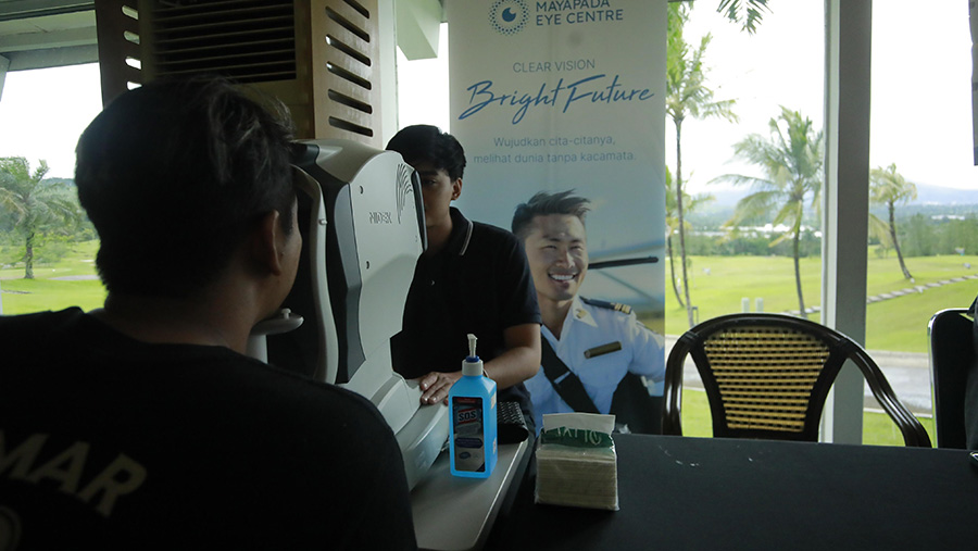 Peserta Bloomberg Technoz Year End Executive Golf Tournament 2024, Jumat (20/12/2024). (Bloomberg Technoz/Andrean Kristianto)