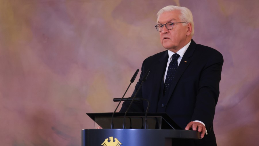 Presiden Jerman Frank-Walter Steinmeier. (Sumber: Bloomberg)