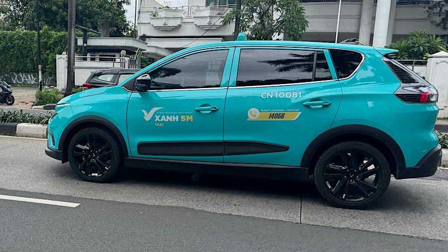 Taksi Xanh SM. (Bloomberg Technoz)