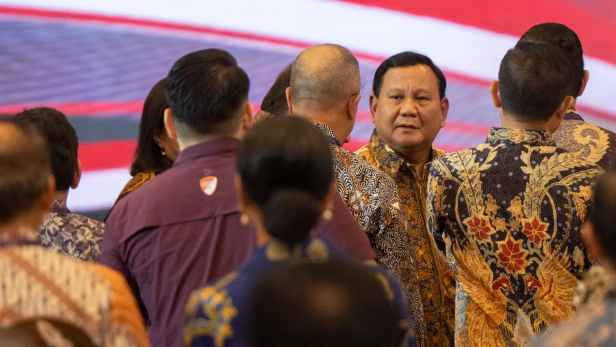 Presiden RI ke-8 Prabowo Subianto. (Dok: Bloomberg)