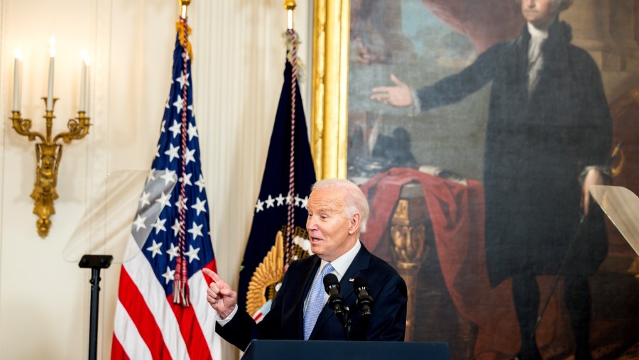 Presiden AS Joe Biden. (Bloomberg)