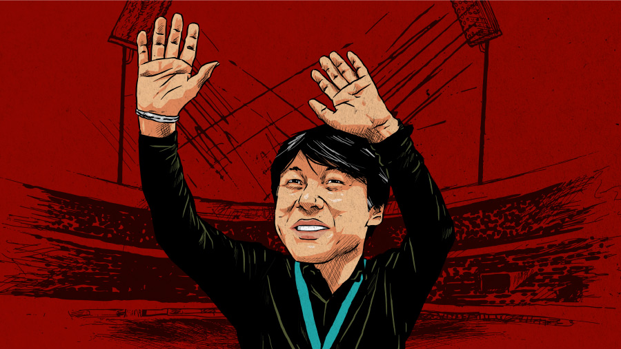 PSSI Resmi Pecat Shin Tae-yong, Ini Rekor Prestasi Bareng Timnas (Bloomberg Technoz/Arie Pratama)