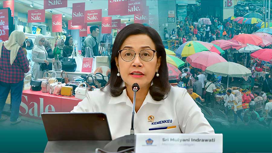 Ekonomi Indonesia 2024 Tumbuh 5%, Terendah Sejak 2021 (Diolah)