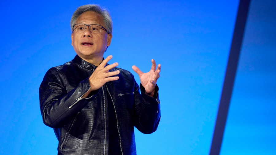 Jensen Huang, CEO Nvidia. (Bloomberg)