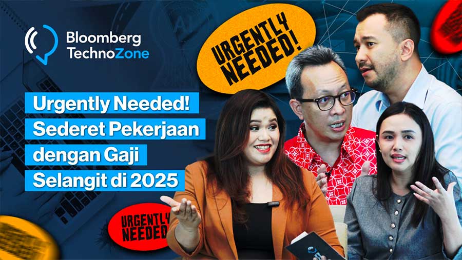 Bloomberg Technozone Sederet Pekerjaan dengan Gaji Selangit di 2025 (Bloomberg Technoz)