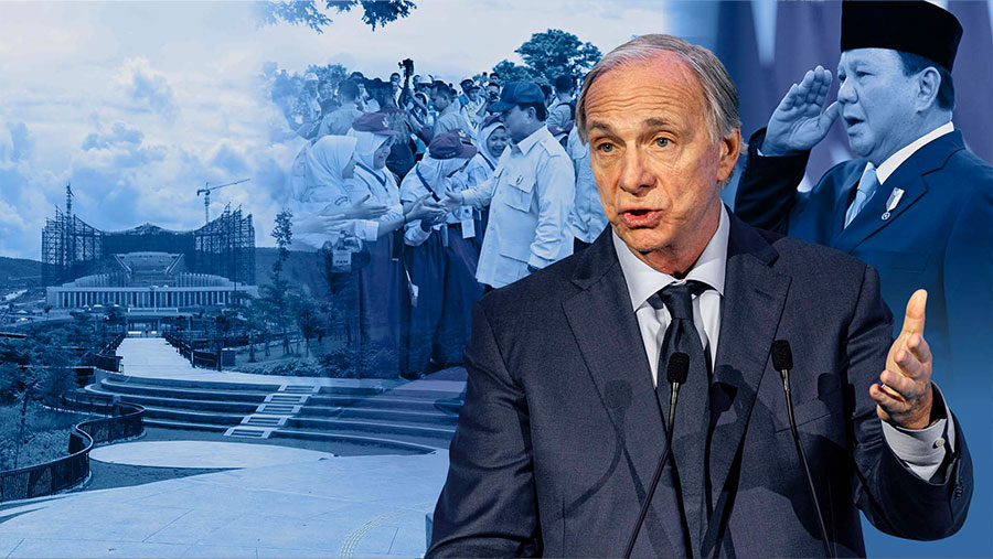 Ray Dalio, Ahli Investasi Amerika Memuji Presiden Prabowo (Diolah)