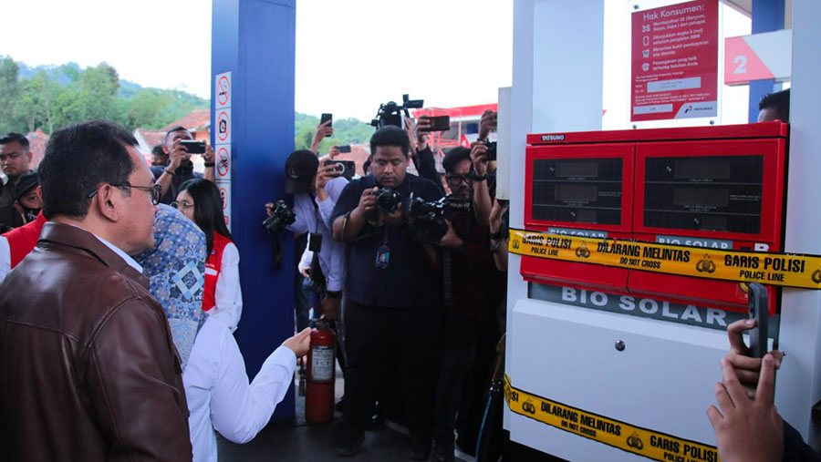 Bareskrim Bongkar Praktik Curang SPBU (Dok. Humas Polri)