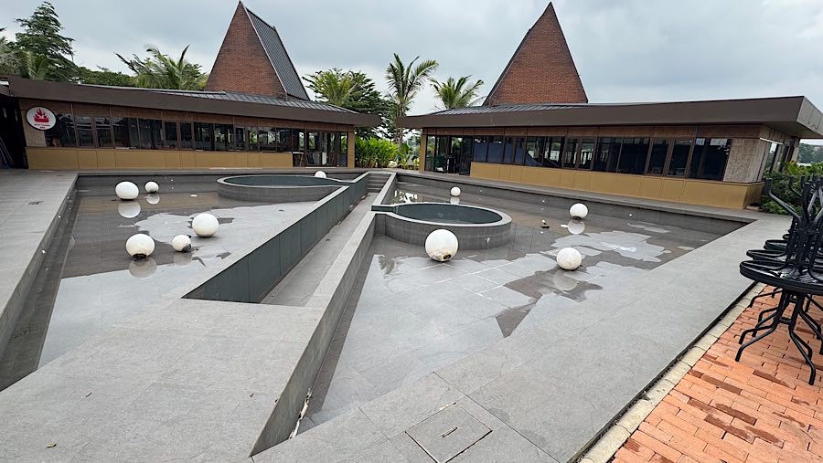 Saat ini kondisi RANS Nusantara Hebat sangat sepi. (Bloomberg Technoz/Andrean Kristianto)